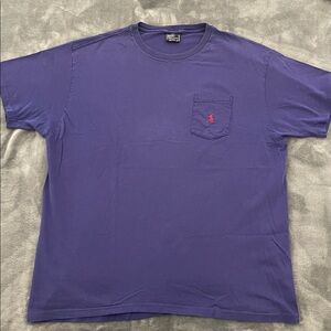 VINTAGE 90s Ralph Lauren pocket tshirt